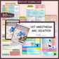 VET Anesthesia and Sedation|10 Pages| 6 Topics