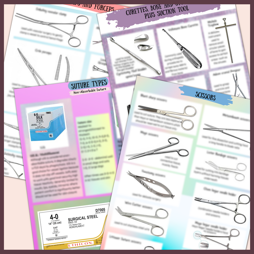 Veterinary Charting Instruments VET SURGICAL INSTRUMENTS | 9 PAGES | 7 TOPICS – Vet Focus