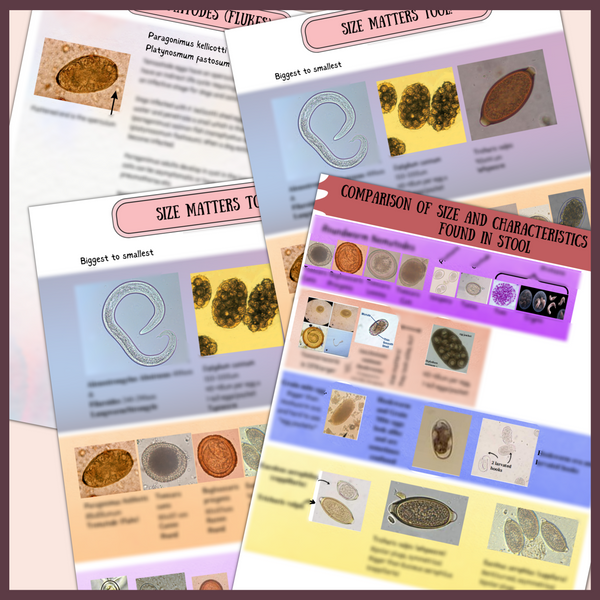 PARASITES FOUND IN STOOL | 14 PAGES | 9 TOPICS – Vet Focus