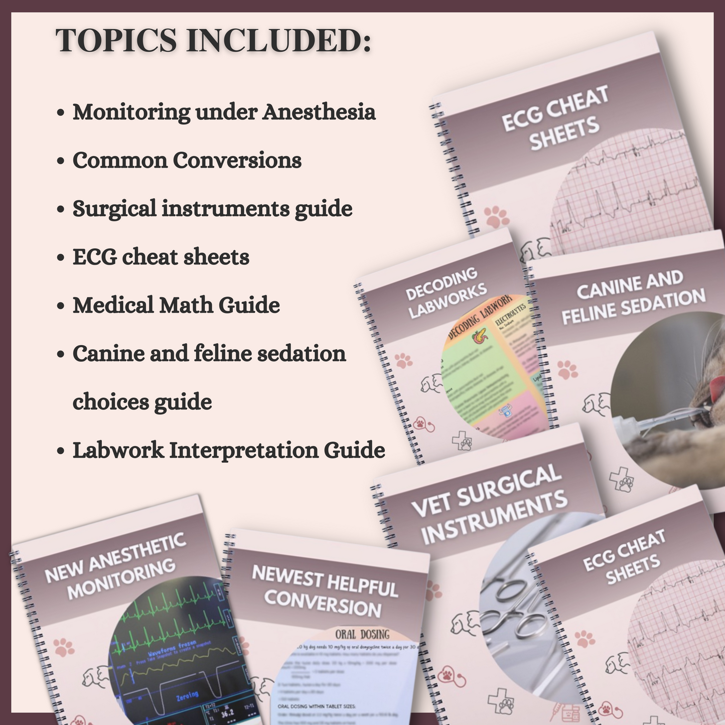 VETERINARY SURGERY BUNDLE | 32 Pages | 7 Topics