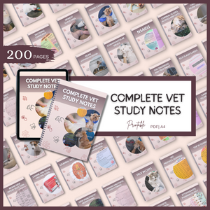 The Complete Vet School Bundle | Spiral + Digital