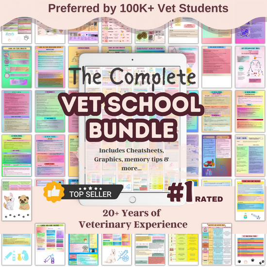 Spiral Bound Book The Complete Vet School Bundle Vet Focus