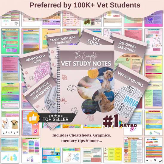 Spiral Bound Book The Complete Vet School Bundle Vet Focus