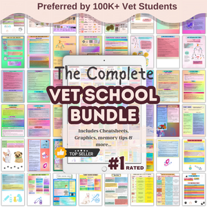 The Complete Vet School Bundle | Spiral + Digital