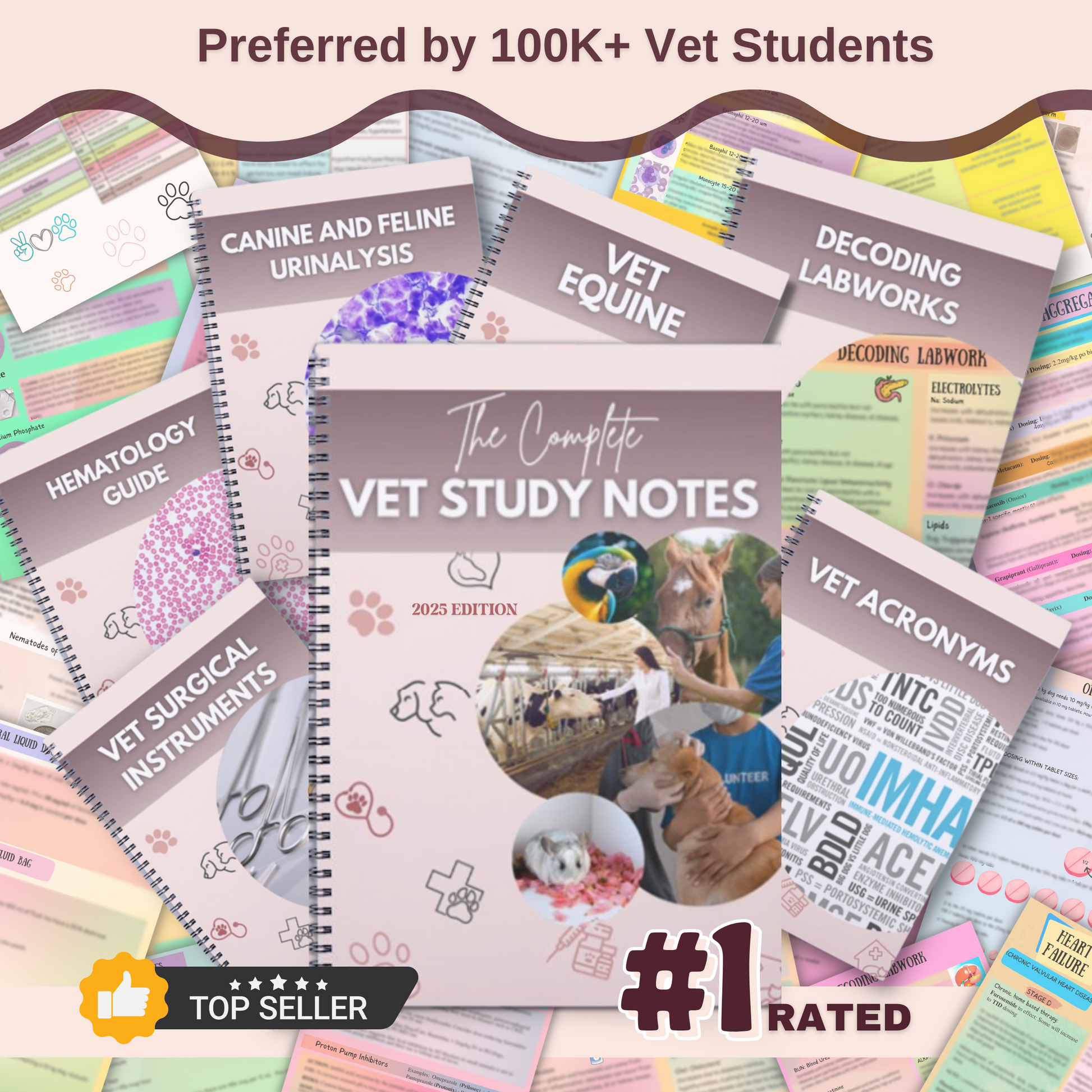 The Complete Vet School Bundle | Spiral + Digital