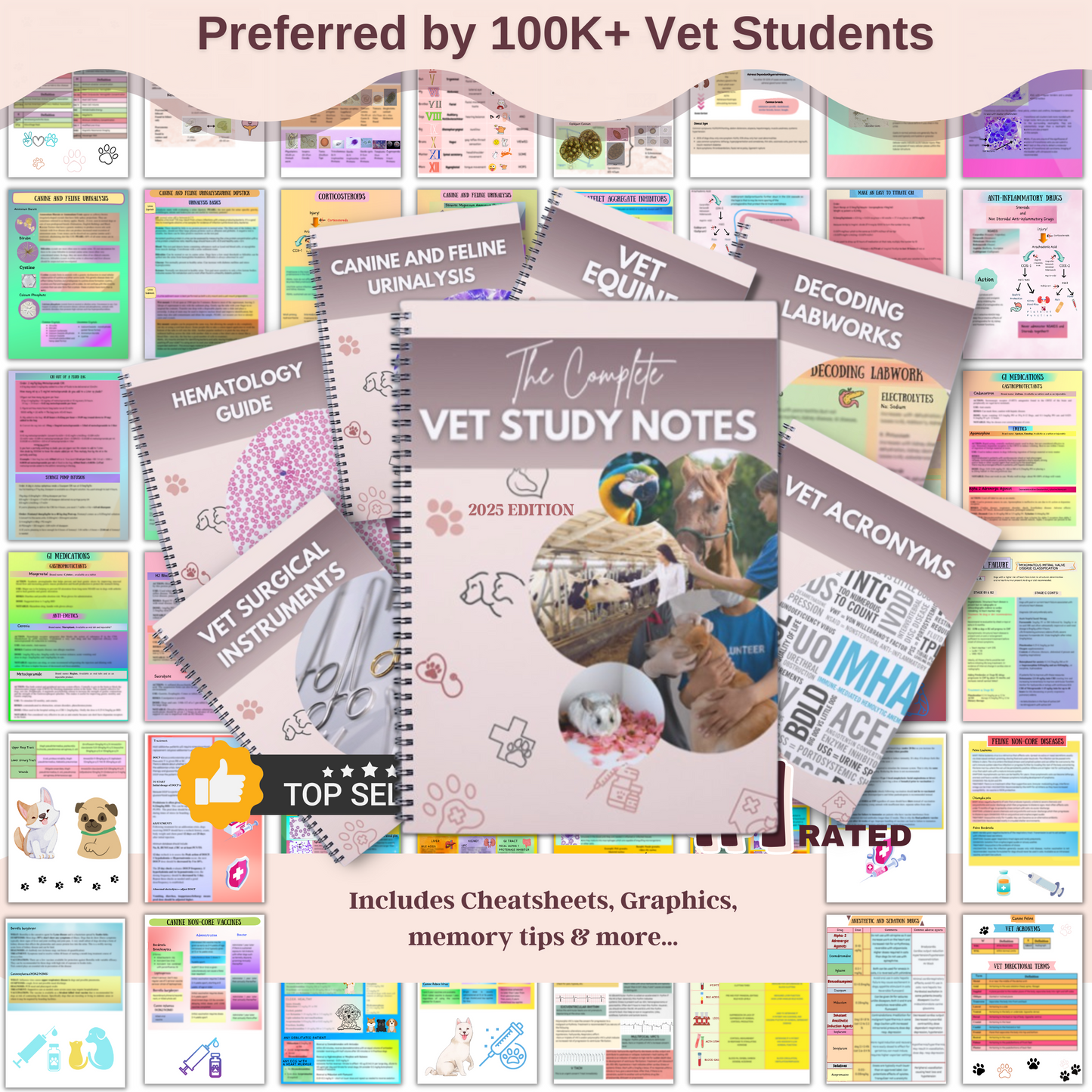 Spiral Bound Book | The Complete Vet School Bundle