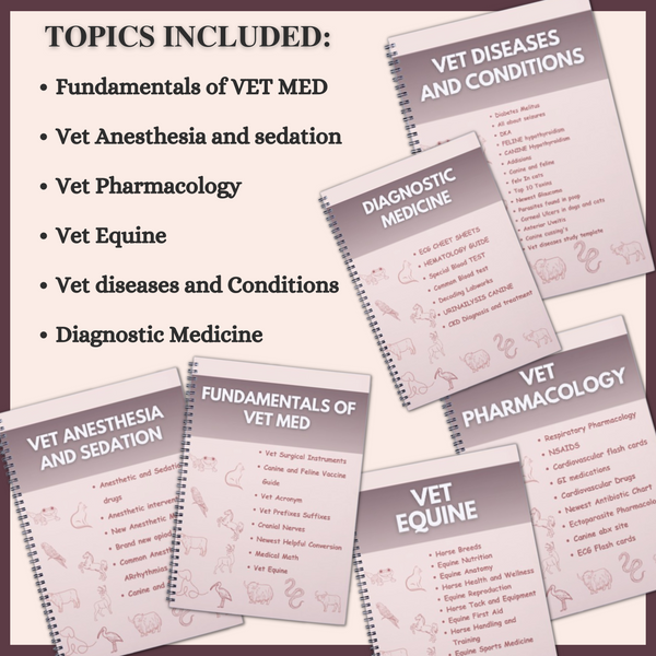 The Complete Vet School Bundle™ – Vet Focus